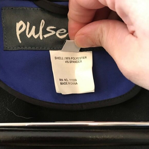 Pulse Zip Up Vest Blue Waterproof Windproof Large - Picture 6 of 8